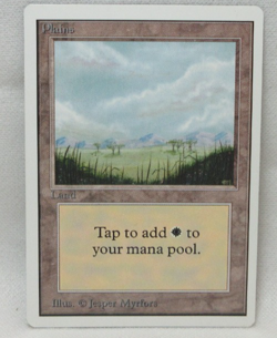 MAGIC THE GATHERING UNLIMITED PLAINS TREES MTG Trading Card #298 - Image 1