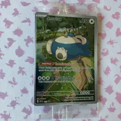 Pokemon TCG - Snorlax - 051 - SV 151 ETB Promo Card SVP 051 SEALED ! - Image 1