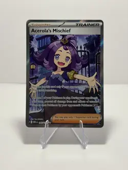 Acerola's Mischief 165/132 Mega Evolution Pokemon card - Image 1