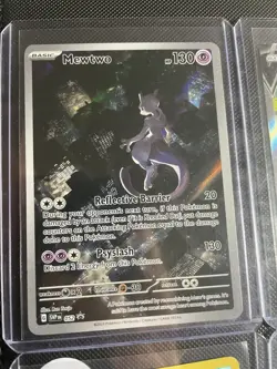 Pokemon TCG SWSH 9 Card Lot (MewTwo/Zard)(Promo, Secret, IR, FA, & Trainer LP/NM - Image 3