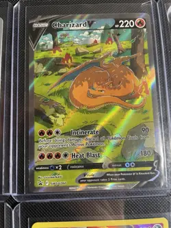 Pokemon TCG SWSH 9 Card Lot (MewTwo/Zard)(Promo, Secret, IR, FA, & Trainer LP/NM - Image 4