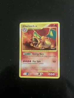 Pokemon Card CHARIZARD Holo Secret Rare Diamond & Pearl Stormfront 103/100 2008 - Image 1