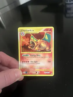Pokemon Card CHARIZARD Holo Secret Rare Diamond & Pearl Stormfront 103/100 2008 - Image 2