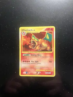 Pokemon Card CHARIZARD Holo Secret Rare Diamond & Pearl Stormfront 103/100 2008 - Image 3