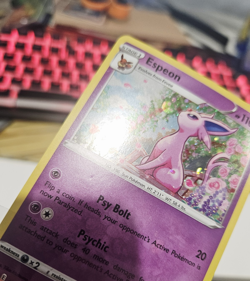 Espeon SWSH174 Cosmos Holo Promo Pokemon TCG Card LP - Image 4