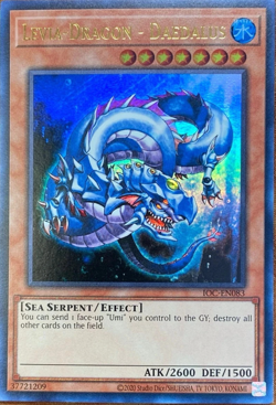 Levia-Dragon - Daedalus IOC-EN083 Ultra Rare YuGiOh TCG Card - Image 1