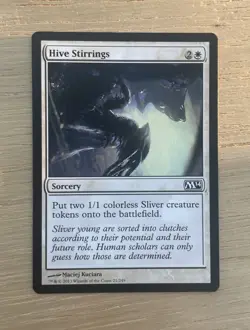 MTG 2013 Magic the Gathering Hive Stirrings Core Set M14 21/249 Maciej Kuciara - Image 1