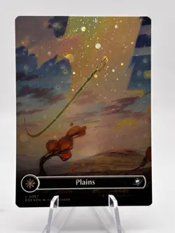 Plains 0367 Borderless Galaxy Foil Edge of Eternities EOE MTG NM - Image 1