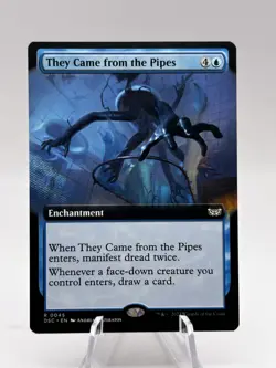 They Came from the Pipes 0045 Extended Art Duskmourn: House of Horrors MTG NM - Image 1