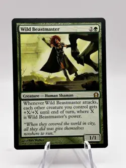 Wild Beastmaster 139/274 Return to Ravnica RTR MTG LP - Image 1