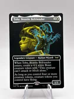 Toby, Beastie Befriender 0356 Showcase Duskmourn: House of Horror DSK MTG NM - Image 1