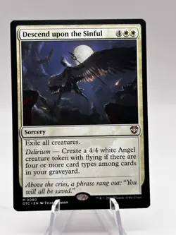 Descend upon the Sinful 0080 Commander: Outlaws of Thunder Junction OTC MTG NM - Image 1