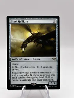 Steel Hellkite 0975 Commander Masters CMM MTG NM - Image 1
