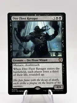 Dire Fleet Ravager 0132 Commander: Outlaws of Thunder Junction OTC MTG NM - Image 1