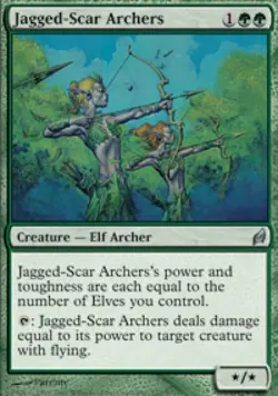 Jagged-Scar Archers - Light Play MTG Lorwyn - Image 1