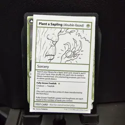 Plant a Sapling Playtest - MB2 - NM - MTG Magic - Image 1