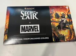 MTG Secret Lair Marvel Spider-Man Venom Unleashed (Colors) IN HAND - Image 1