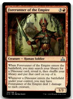 MTG Forerunner of the Empire U Rivals of Ixalan 102 LP - Image 1