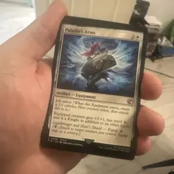 MTG Final Fantasy Foil Common #0028 Paladin's Arms - Image 1