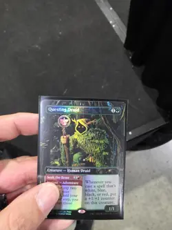 Questing Druid, Foil, Secret Lair Promo, NM, MagicCon, Magic, MTG - Image 1
