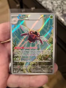 Ninjask 137/132 Illustration Rare Mega Evolution English Pokemon TCG - Image 1