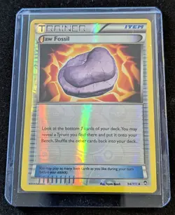 Pokemon TCG - Jaw Fossil - 94/111 REVERSE HOLO - Furious Fists - Image 2
