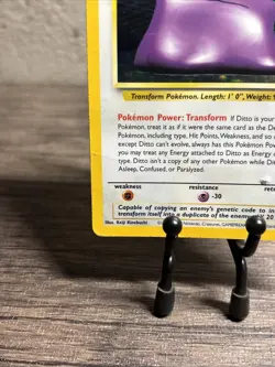Ditto 3/62 Fossil Holo Rare-Pokemon TCG-WOTC-Fast Shipping-Played!! - Image 4