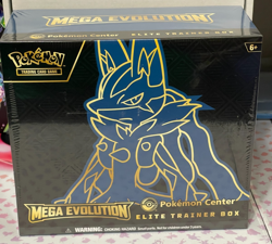 Pokemon Mega Evolution Pokemon Center Elite Trainer Box Mega Lucario PC ETB - Image 1