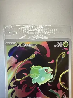 Pokemon Bulbasaur 133/132 English Mega Evolution Stamped Promo SEALED - Image 3
