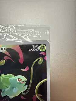 Pokemon Bulbasaur 133/132 English Mega Evolution Stamped Promo SEALED - Image 5