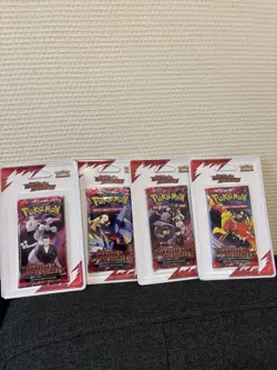 Pokemon Artset 4 Boosters Blister ROCKET EV10 Rivalites Destinees Francais 4 - Image 1