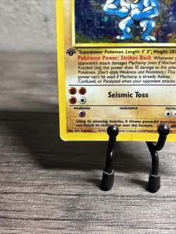 Machamp 8/102 Base Set 1st Edition-Holo Rare-WOTC-Pokemon TCG-Fast Ship-Played! - Image 4