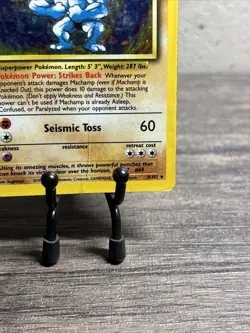 Machamp 8/102 Base Set 1st Edition-Holo Rare-WOTC-Pokemon TCG-Fast Ship-Played! - Image 5