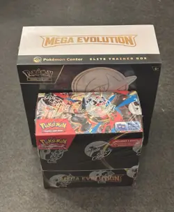 Mega Evolution Pokemon Center Gardevoir ETB + Enhanced Booster Box-SEALED - Image 3