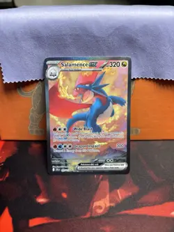 Salamence EX 187/159 Journey Together Special Illustration Rare Pokemon TCG Holo - Image 1