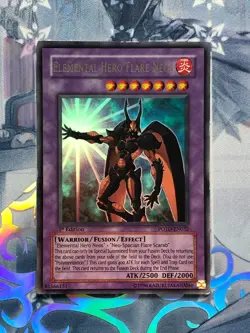 POTD-EN032 Elemental Hero Flare Neos Ultra Rare 1st Edition LP! YuGiOh TCG - Image 1