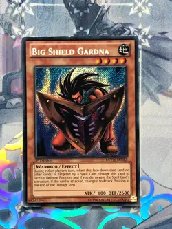 LCYW-EN032 Big Shield Gardna Secret Rare 1st Edition VLP! YuGiOh TCG - Image 1