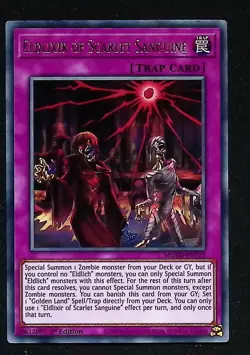 Eldlixir of Scarlet Sanguine - MGED-EN125 - Gold Rare - 1st Edition - Yugioh - Image 1