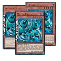 MOTOR KAISER 3x (Kaiser Motore) • Ultra R • BLMM EN028 • 1Ed • Yugioh ANDYCARDS - Image 1