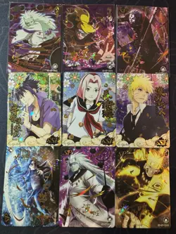 Naruto Shippuden Naruto Character Collectible TCG 9 CCG Holo Cards Little Dino - Image 1