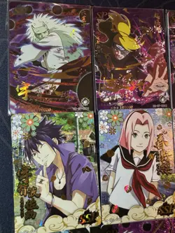 Naruto Shippuden Naruto Character Collectible TCG 9 CCG Holo Cards Little Dino - Image 2