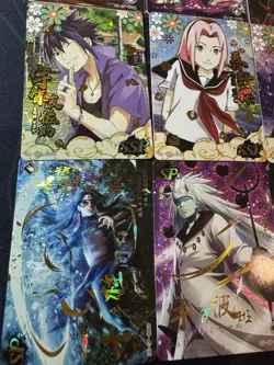 Naruto Shippuden Naruto Character Collectible TCG 9 CCG Holo Cards Little Dino - Image 3