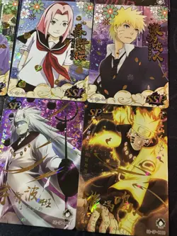 Naruto Shippuden Naruto Character Collectible TCG 9 CCG Holo Cards Little Dino - Image 4