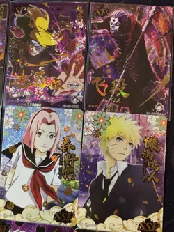 Naruto Shippuden Naruto Character Collectible TCG 9 CCG Holo Cards Little Dino - Image 5
