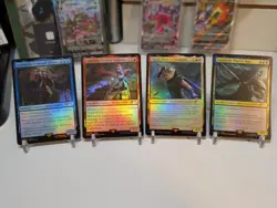Final Fantasy Costco Promo Cards Foil Cloud & Sephiroth Magic The Gathering MTG - Image 1