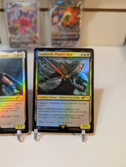 Final Fantasy Costco Promo Cards Foil Cloud & Sephiroth Magic The Gathering MTG - Image 5