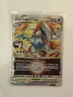 Lugia VSTAR Play Pokemon: Prize Pack Series 3 Stamped Promo 139/195 NM Card - Image 1