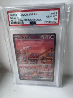 Mew SVP 053 151 Ultra Premium Collection Promo Pokemon Card PSA 10 Gem Mint - Image 1