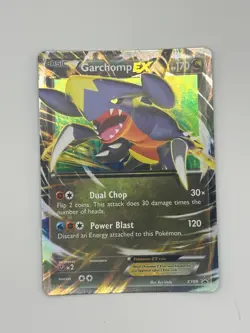 Pokemon TCG Cards Garchomp EX XY09 Black Star Promo Holo LP - Image 1
