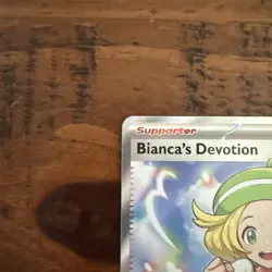 Pokemon Card TCG - Bianca's Devotion 197/162 Full Art Trainer Temporal Forces NM - Image 2